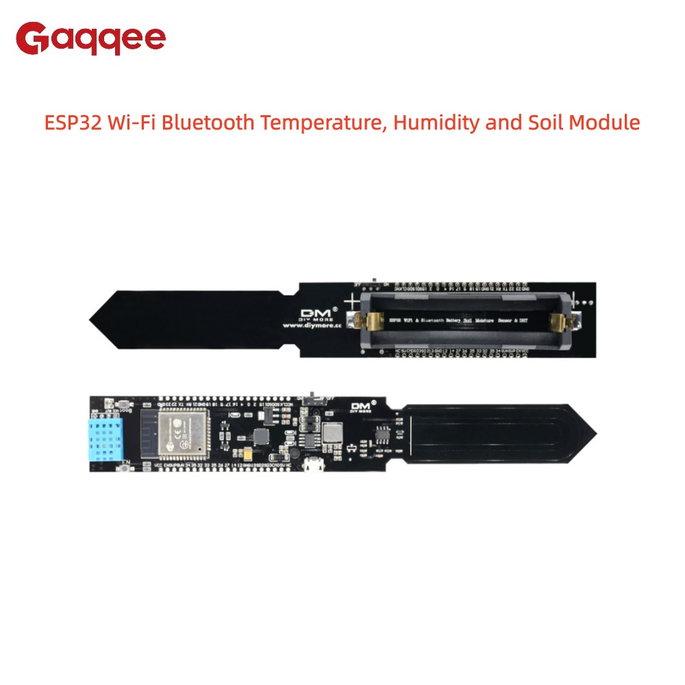 Esp32 Battery Holder Lipo - Modulo temperatura, umidità e terreno DHT11