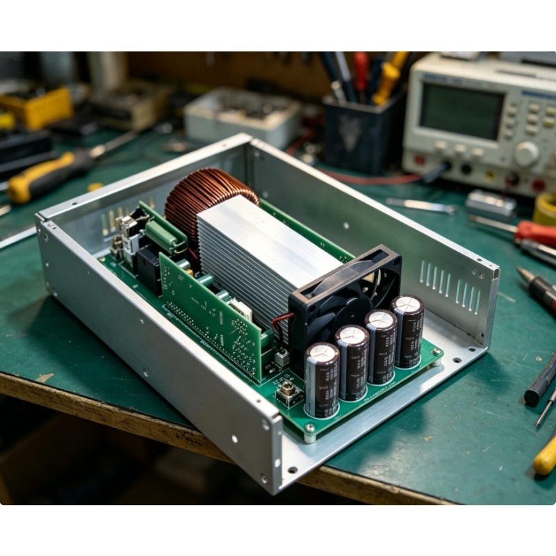 Boost Converter - Convertitore DC-DC da 5KW - Modulo