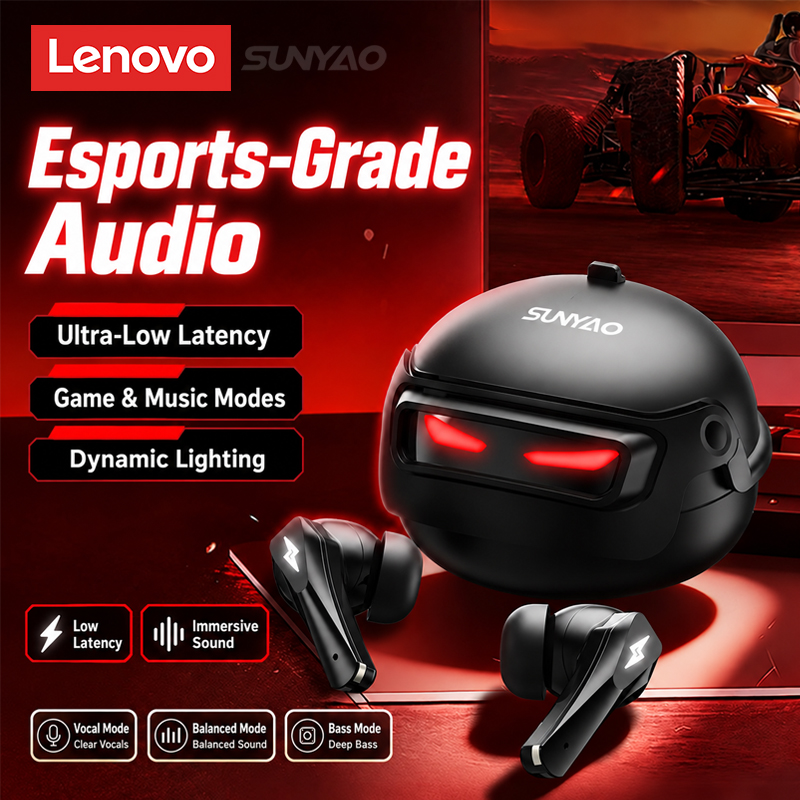 Usb C Cable - Cuffie da gaming Lenovo GT101, wireless,