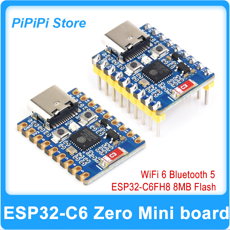 Antenna 2.4Ghz - Scheda di Sviluppo Super Mini ESP32-C6