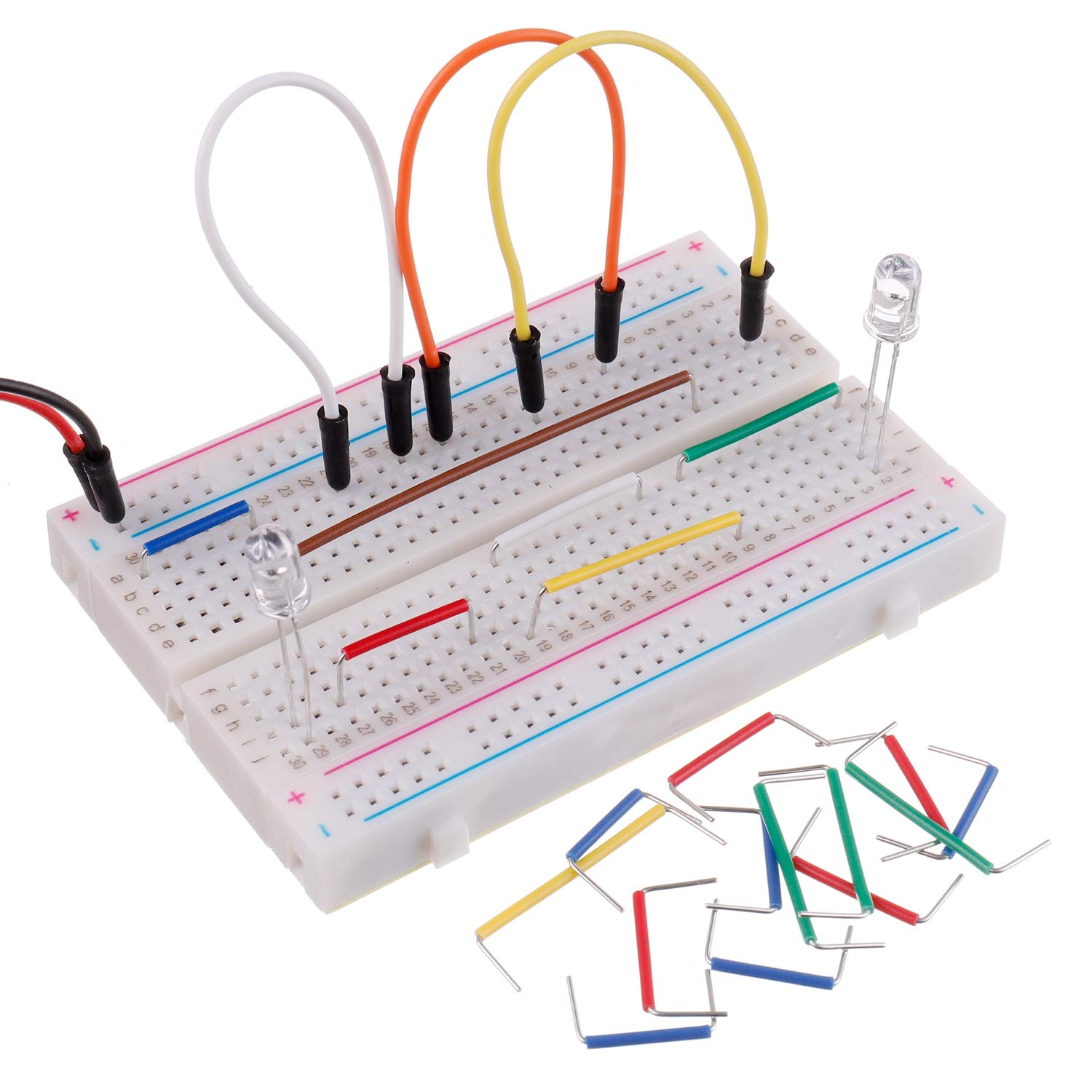 Breadboard 400 Point - Breadboard 400/830 punti senza saldatura, kit