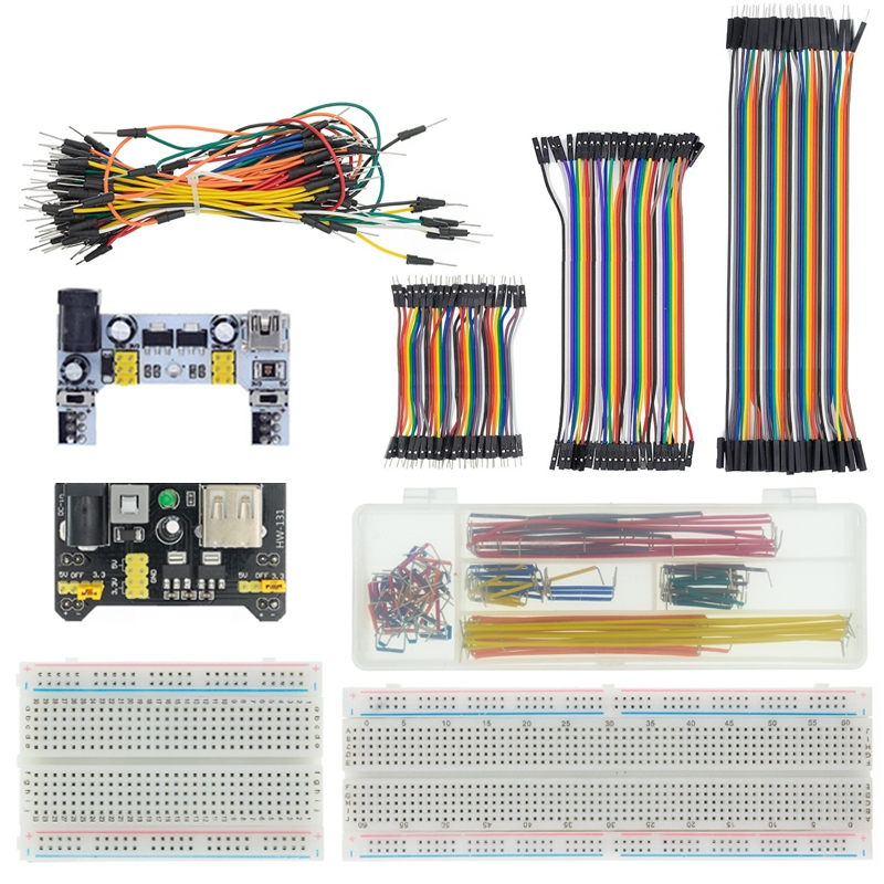 Breadboard 400 Point - MB-102 MB102 Breadboard 400 830 Punti