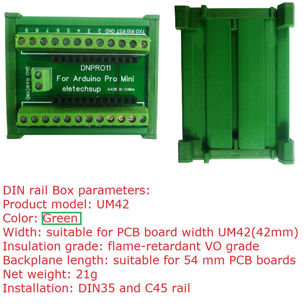 Screw Terminal Block - Modulo Adattatore per Morsettiera da Montaggio