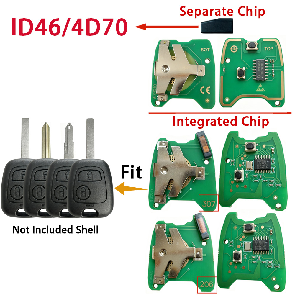Chip PCB 4D70 / ID46 433Mhz pe - Proto Board recensione e prezzo