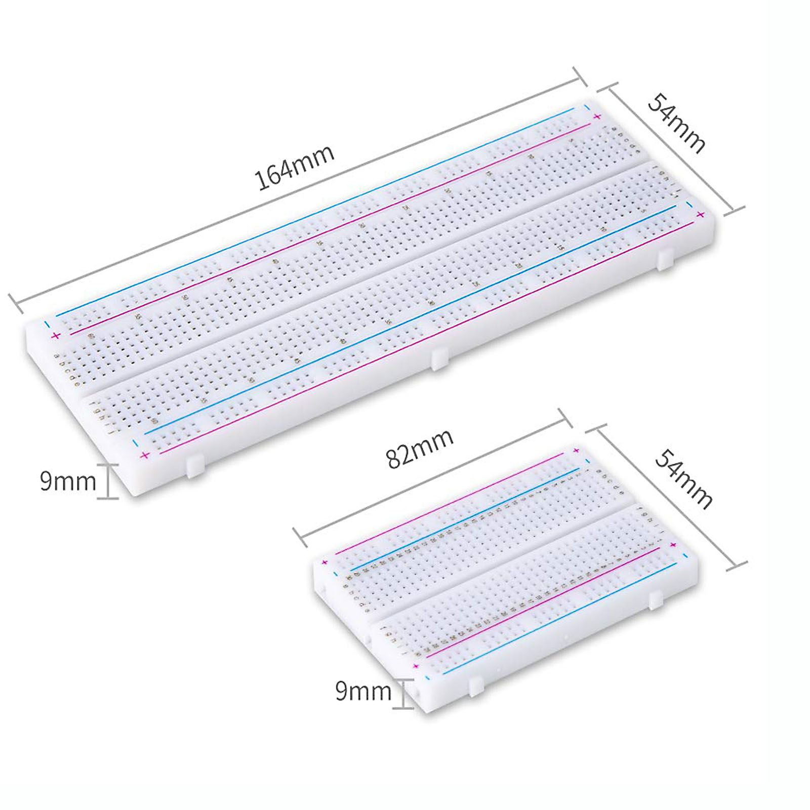 4 pz 400/830 Punti Tagliere MB - Breadboard 400 Point recensione e prezzo
