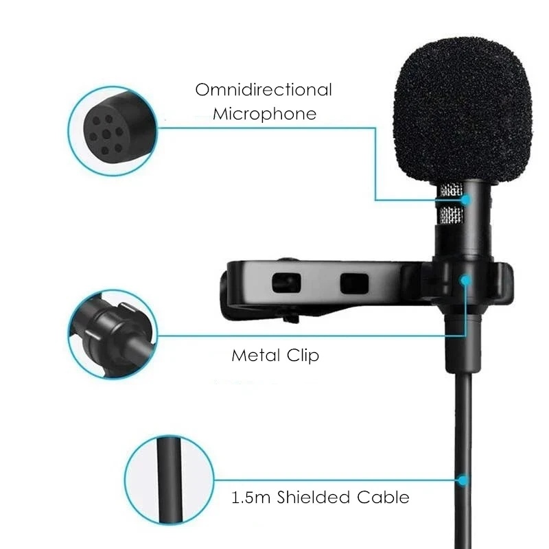 1-5 pezzi Microfono Lavalier M - Usb C Cable recensione e prezzo