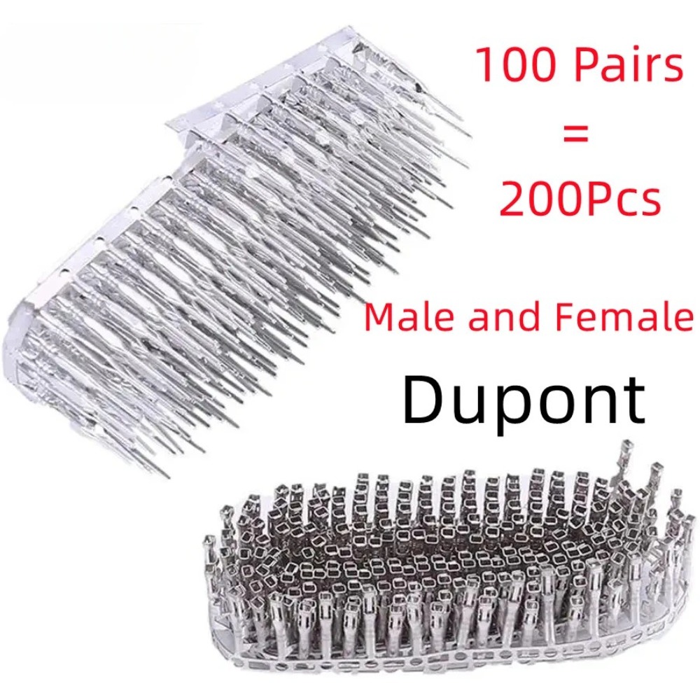 100 paia di connettori Dupont  - Jumper Wire Kit recensione e prezzo