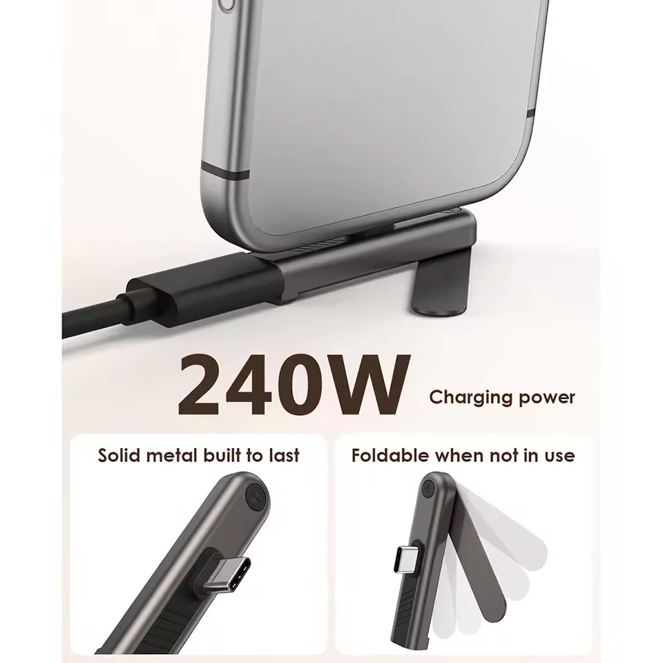 Adattatore pieghevole portatil - Usb C Cable recensione e prezzo