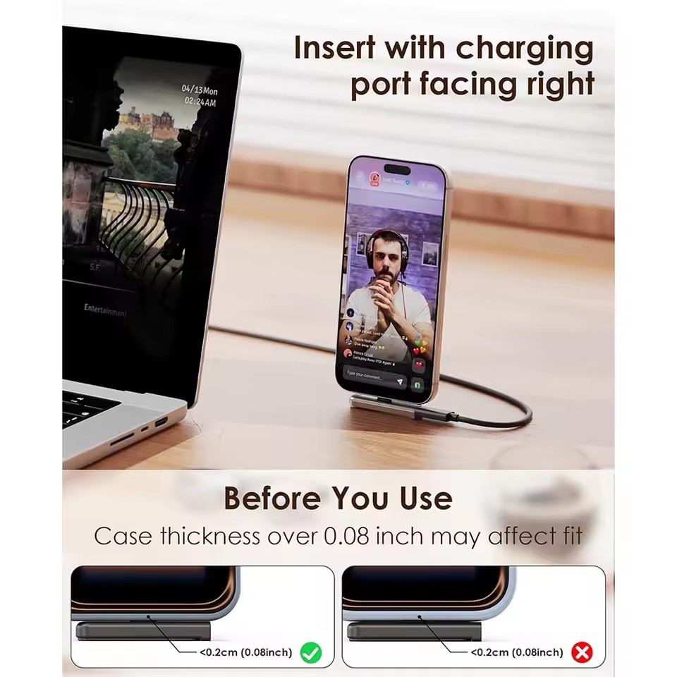 Adattatore pieghevole portatil - Usb C Cable recensione e prezzo