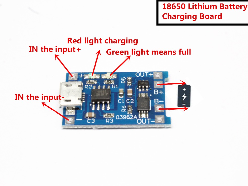 3 pzType-c/Micro/Mini USB 5 V  - Tp4056 Module recensione e prezzo