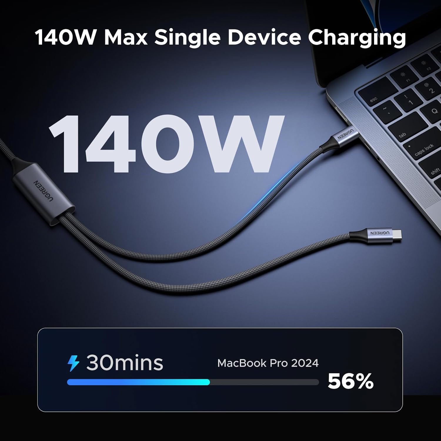 Cavo USB C UGREEN da 140 W, ca - Usb C Cable recensione e prezzo