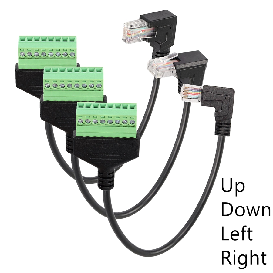 Morsettiera da Rj45 a vite Con - Screw Terminal Block recensione e prezzo