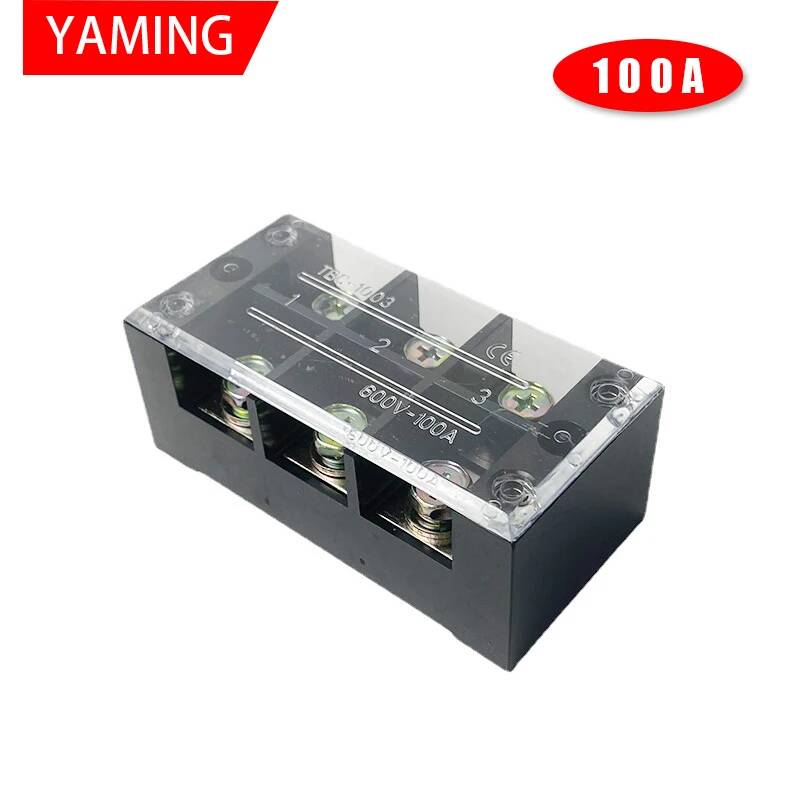 2 pz. TBC-1003 100A 3P 600V Mo - Screw Terminal Block recensione e prezzo