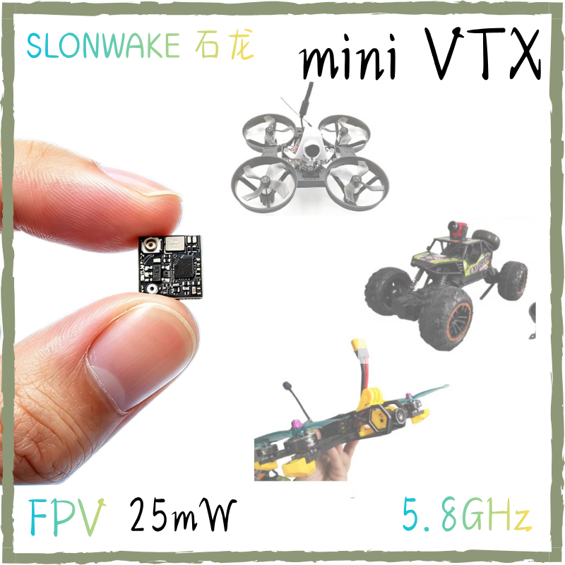 SLONWAKE 5.8G 25mW Tiny VTX 48 - Ipex Connector recensione e prezzo