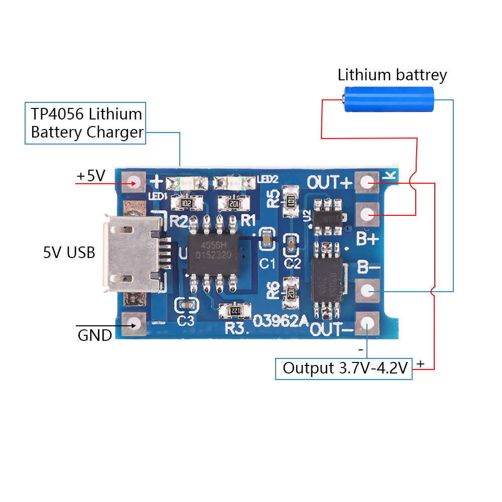 1/5/10PCS Type-c/Micro/Mini US - Tp4056 Module recensione e prezzo