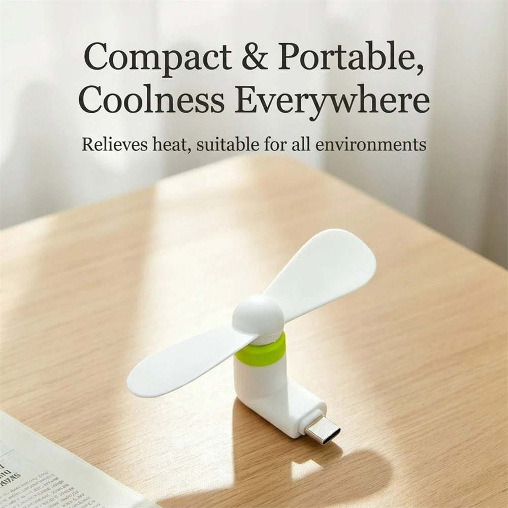 Mini Ventilatore USB Portatile - Micro Usb Cable recensione e prezzo