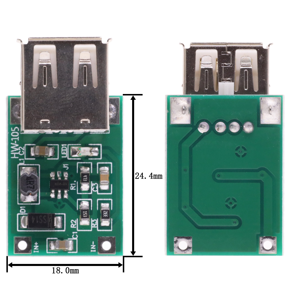 1/5/10PCS DC-DC modulo Boost ( - Tp4056 Module recensione e prezzo