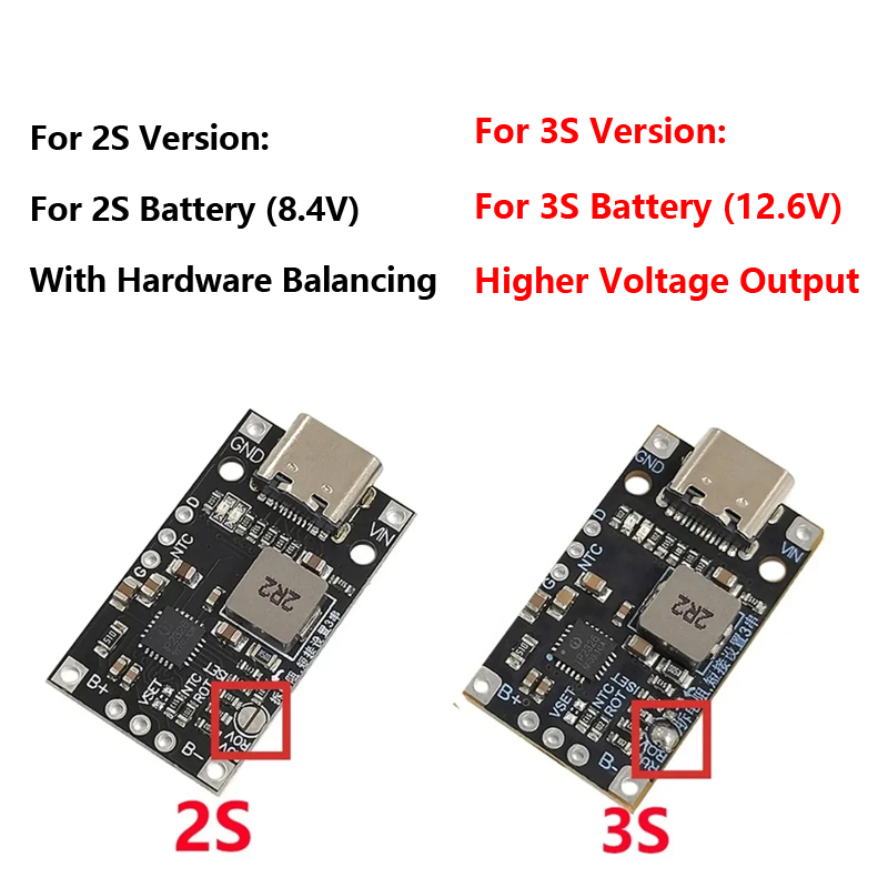 Tipo-C USB 2S 3S Scheda carica - Tp4056 Module recensione e prezzo
