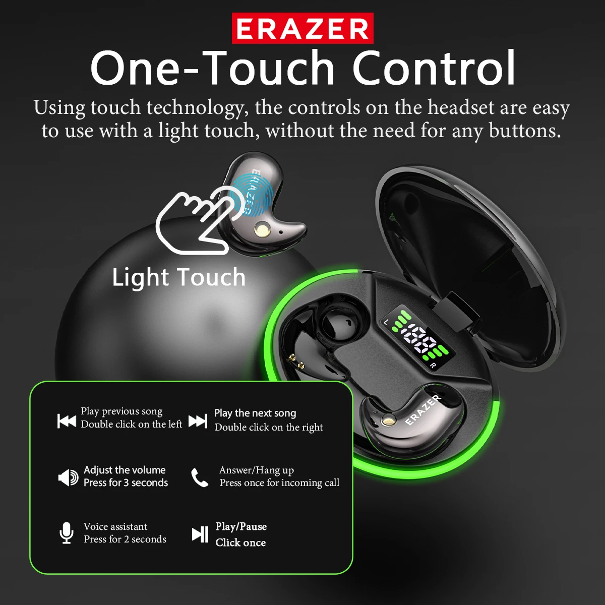 Cuffie Bluetooth In-Ear EARZER - Usb C Cable recensione e prezzo