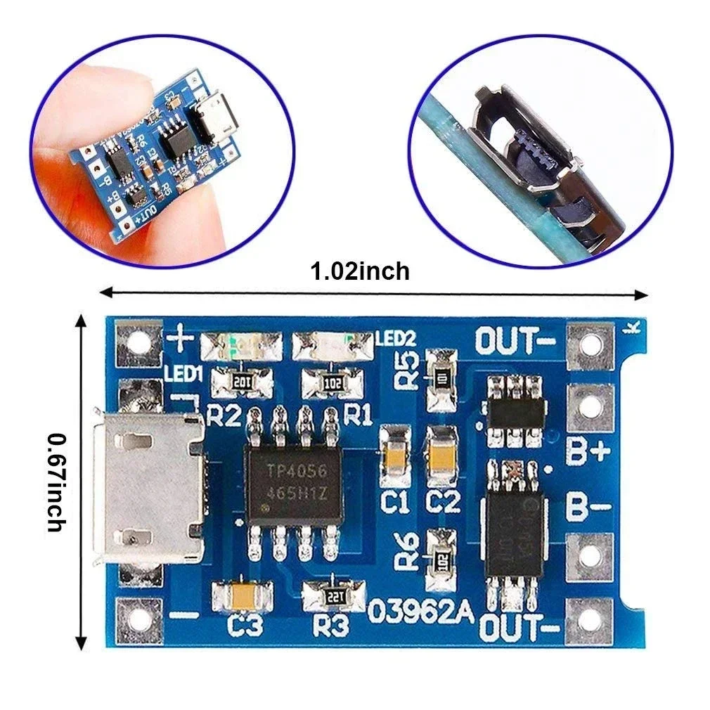 1-20 Pezzi Modulo Caricabatter - Tp4056 Module recensione e prezzo
