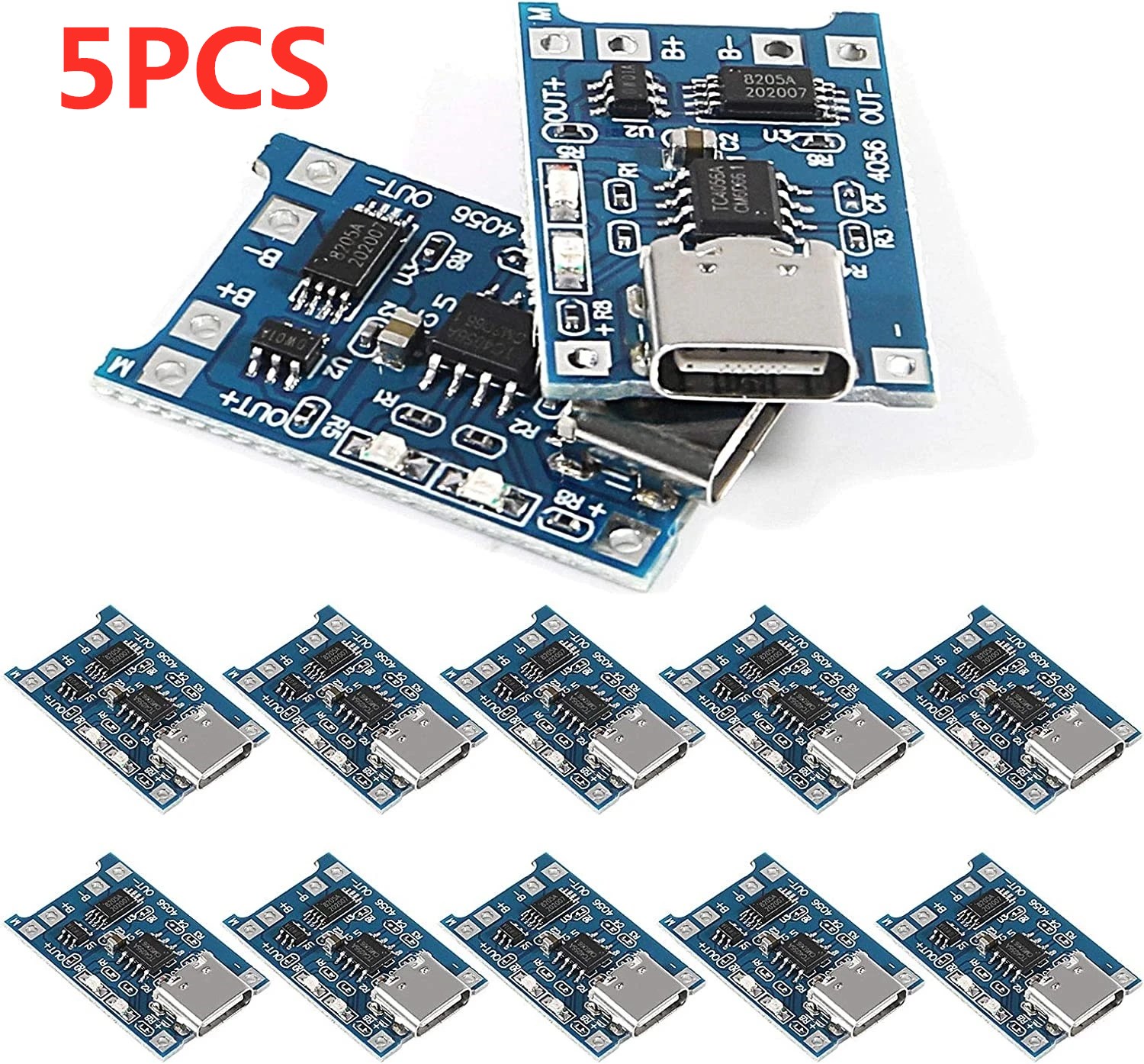 2/5PC Tipo-C Micro Mini 5V1A 1 - Tp4056 Module recensione e prezzo